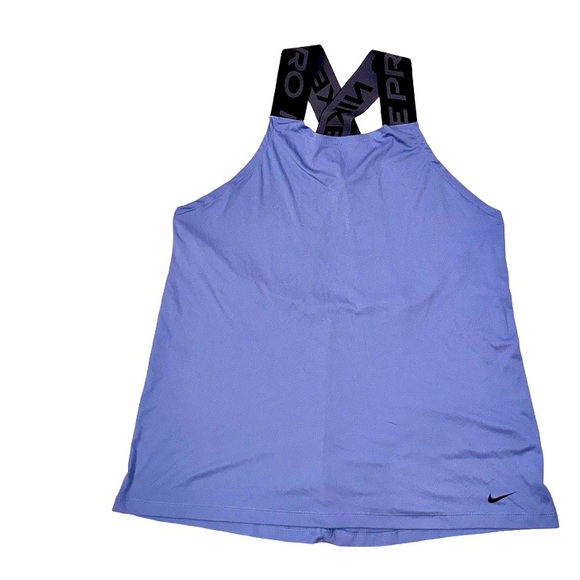 NIKE PRO Dri- Fit W NP elastic strap tank top women’s size large L - Picture 4 of 13